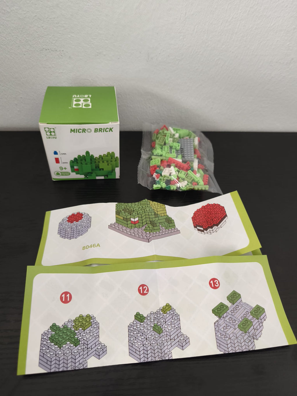 Bulbasaur figura de mini bloques LBOYU - imagen 2