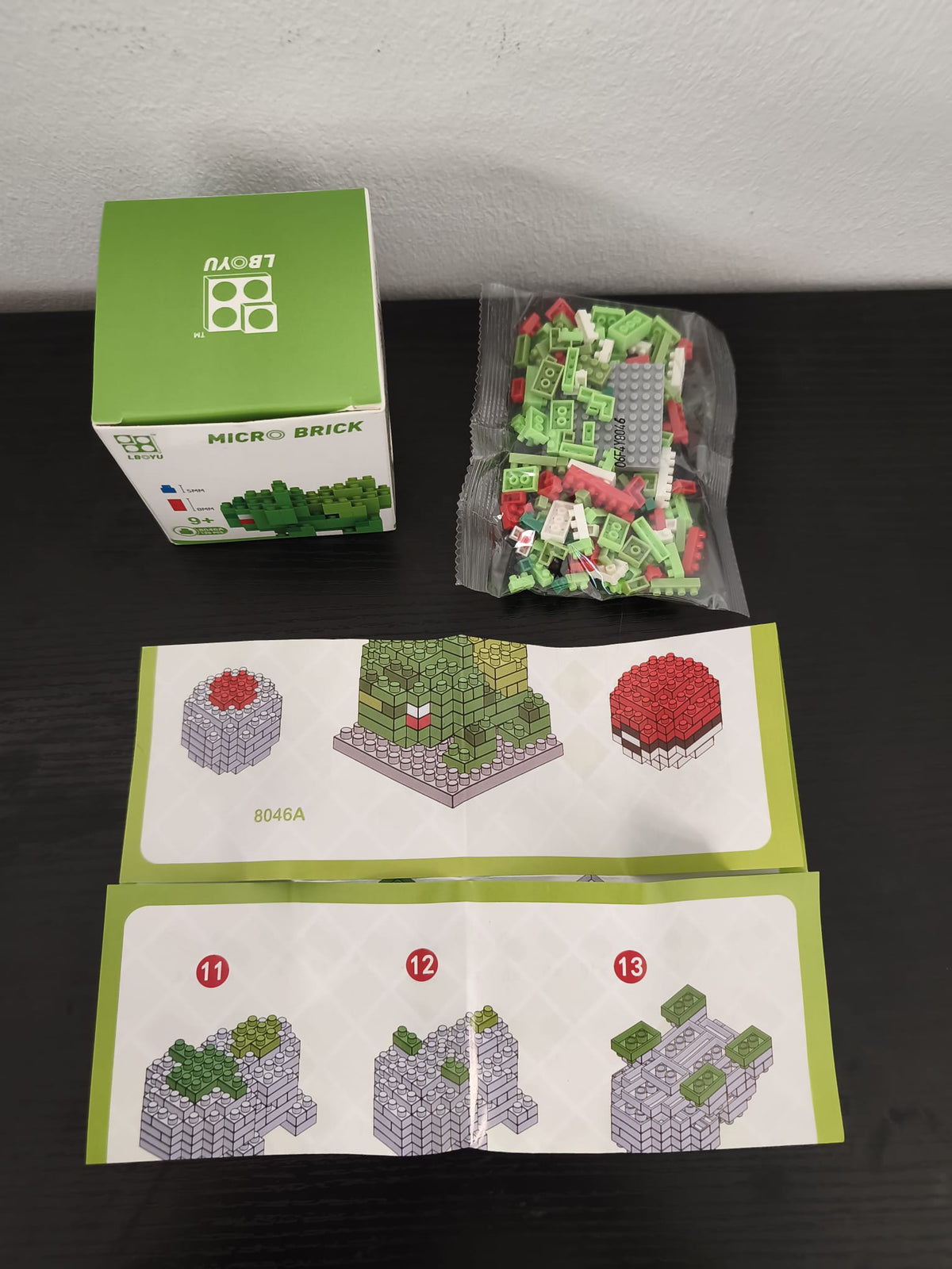 Bulbasaur figura de mini bloques LBOYU - imagen 3