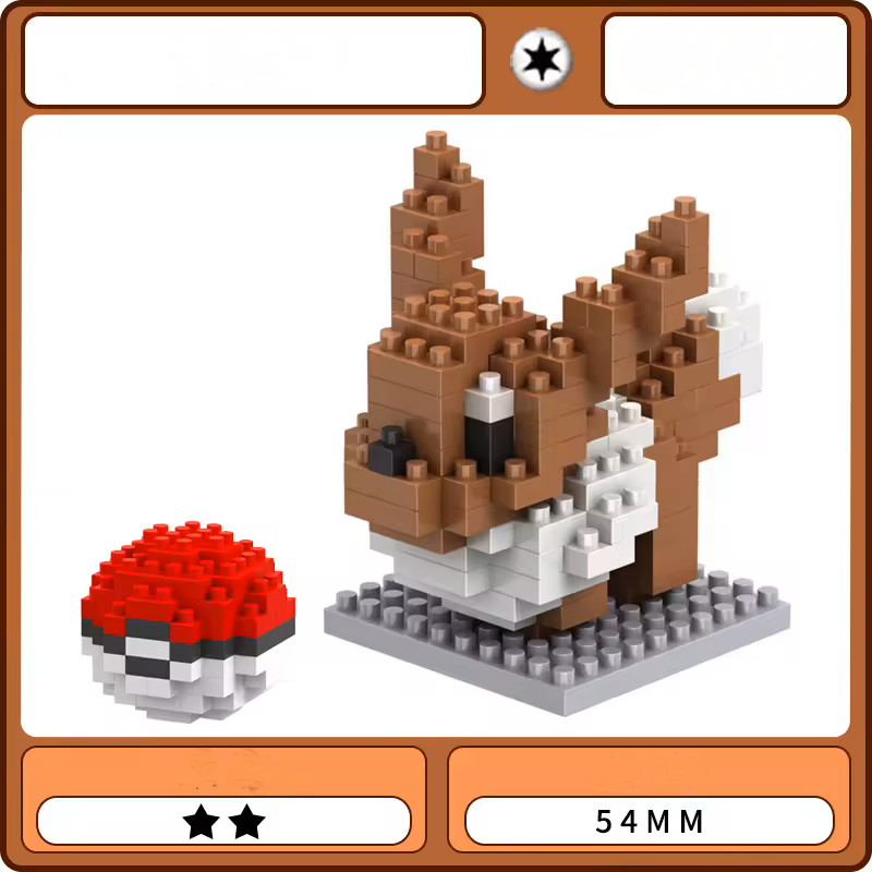 Eevee figura de mini bloques LBOYU - imagen 4