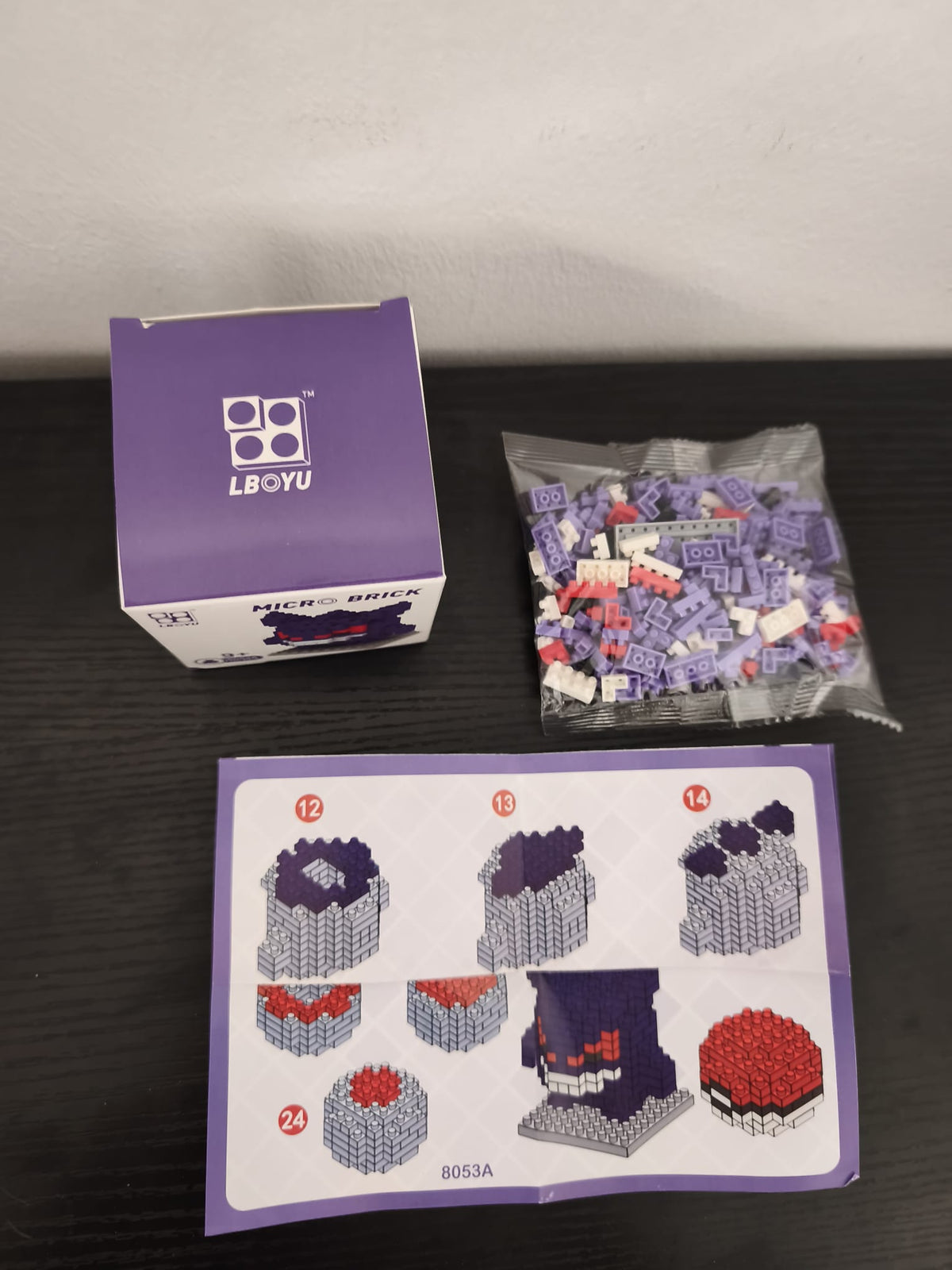 Gengar figura de mini bloques LBOYU - imagen 3