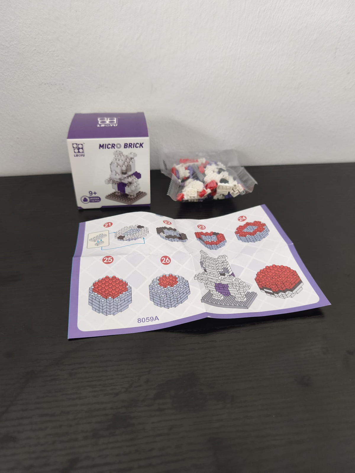 Mewtwo figura de mini bloques LBOYU - imagen 2