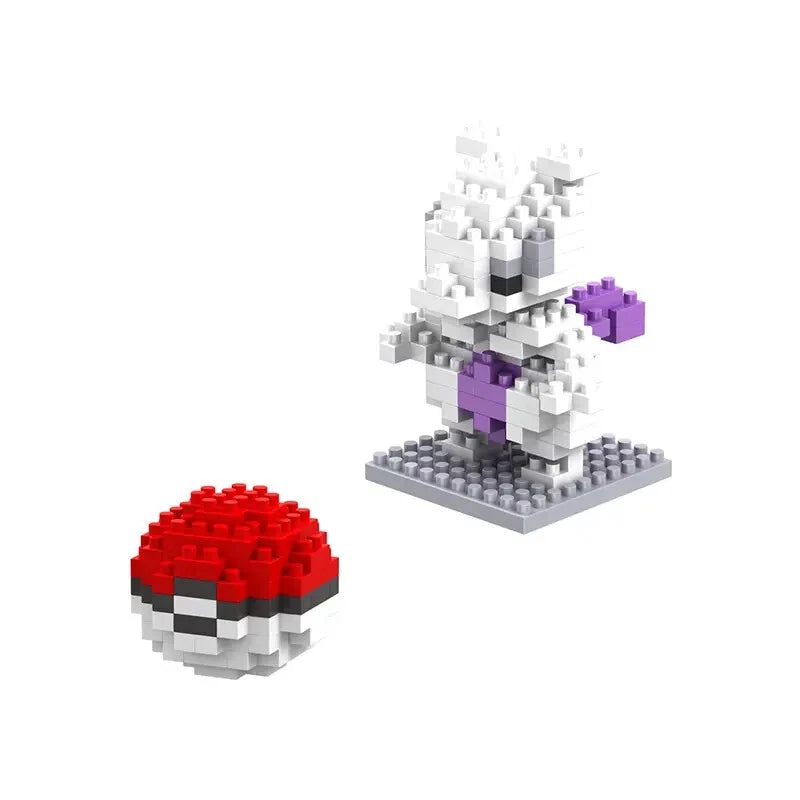 Mewtwo figura de mini bloques LBOYU - imagen 4