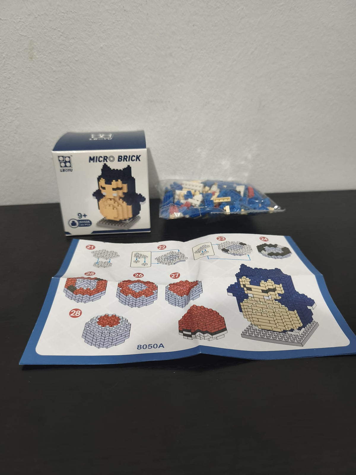 Snorlax figura de mini bloques LBOYU - imagen 2