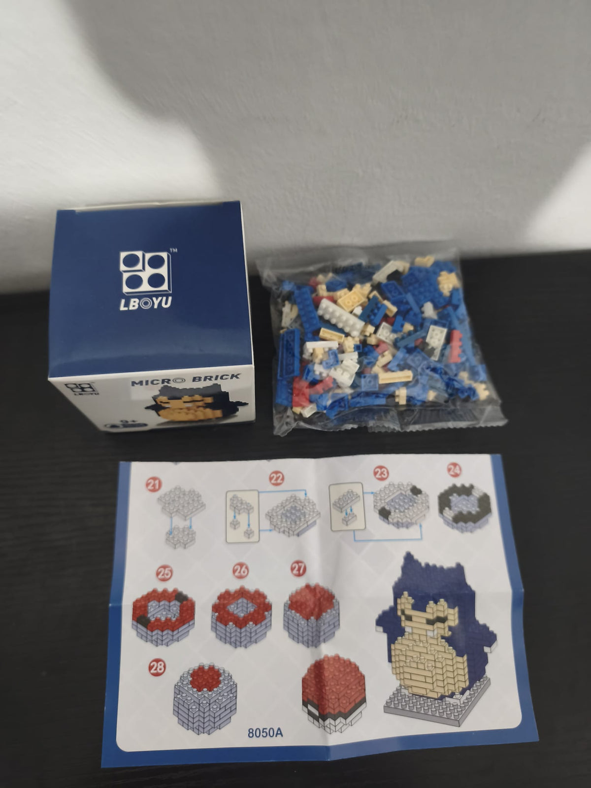 Snorlax figura de mini bloques LBOYU - imagen 3