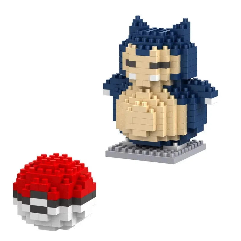 Snorlax figura de mini bloques LBOYU - imagen 4