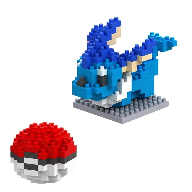 Vaporeon figura de mini bloques LBOYU - imagen 4
