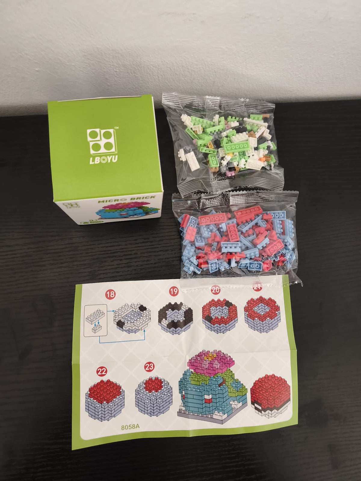 Venusaur figura de mini bloques LBOYU - imagen 3